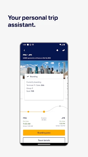 Lufthansa screenshot