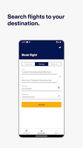 Lufthansa screenshot