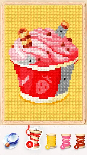 Magic Cross Stitch: Pixel Art screenshot