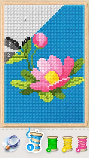 Magic Cross Stitch: Pixel Art screenshot