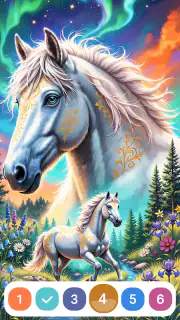 Magic Fantasy Paint by Numbers screenshot 8