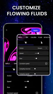 Magic Fluid: 4D Live Wallpaper screenshot 4