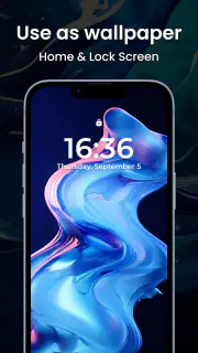 Magic Fluid Live Wallpapers 5D screenshot 1