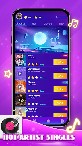 Magic Piano Music game screenshot