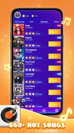 Magic Piano Music game screenshot