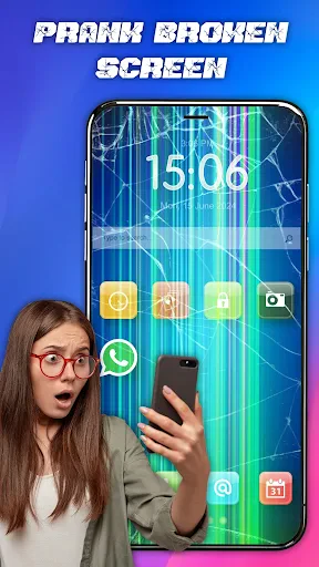 Magic Wallpaper: Broken Screen screenshot