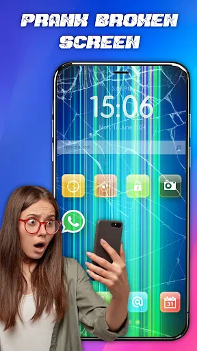 Magic Wallpaper: Broken Screen screenshot