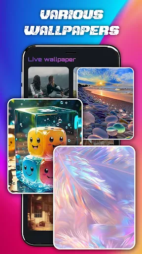 Magic Wallpaper: Broken Screen screenshot