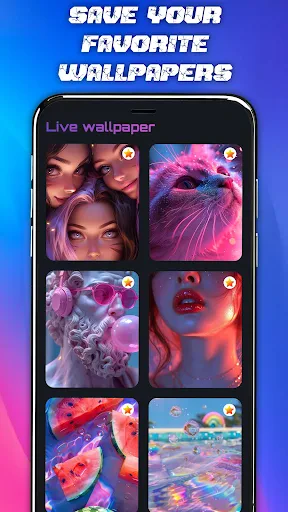 Magic Wallpaper: Broken Screen screenshot
