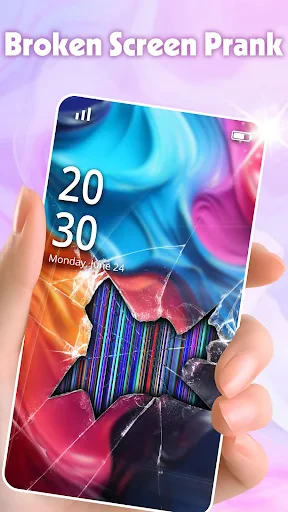 Magic Wallpaper: Broken Screen screenshot