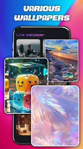Magic Wallpaper: Broken Screen screenshot