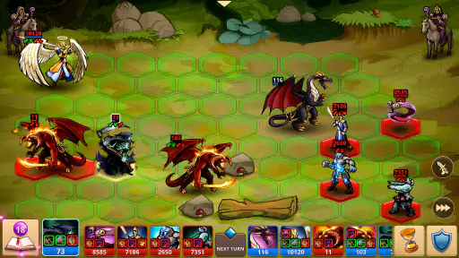 Magic War Legends: Tactics RPG screenshot 5