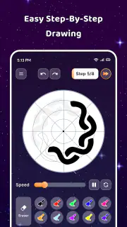 Magic Wheel - Spin Art Drawing screenshot 3