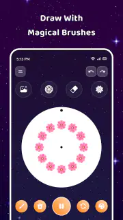 Magic Wheel - Spin Art Drawing screenshot 6