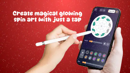 Magic Wheel - Spin Art Drawing screenshot 8