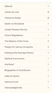 Magnificat Lenten 2025 screenshot 7