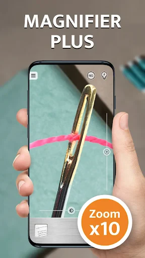Magnifier Plus with Flashlight screenshot