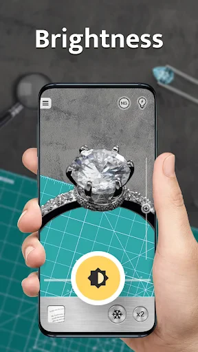 Magnifier Plus with Flashlight screenshot