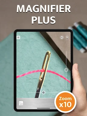 Magnifier Plus with Flashlight screenshot