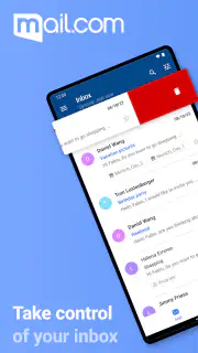 mail.com: Email app & Cloud screenshot 1