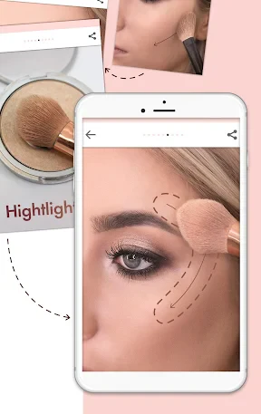 Makeup Tutorial step by step screenshot