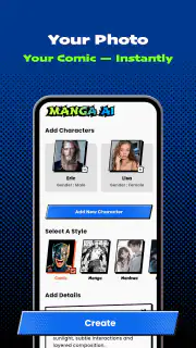 Manga AI - AI Comic Generator screenshot 2