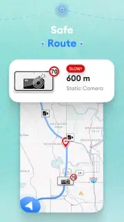 Map Drive - Radar, Speedometer screenshot 2