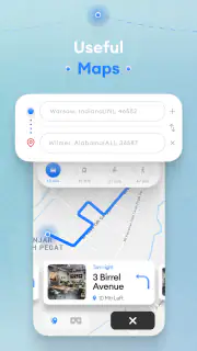 Map Drive - Radar, Speedometer screenshot 6