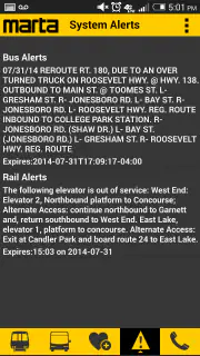 MARTA On the Go screenshot 4