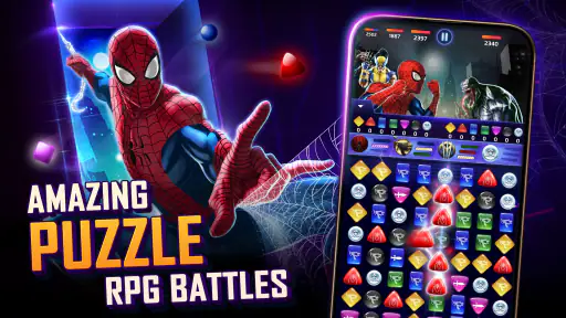 MARVEL Puzzle Quest: Match RPG screenshot 1