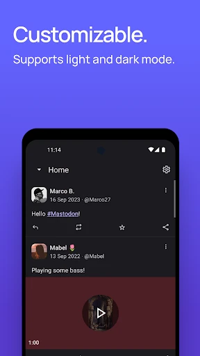 Mastodon screenshot