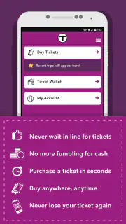 MBTA mTicket screenshot 1