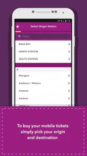 MBTA mTicket screenshot 2