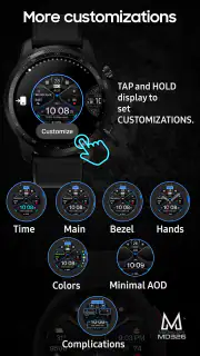 MD326 3D Modern Watch Face screenshot 8