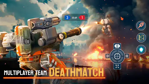 Mech Wars Online Robot Battles screenshot 2