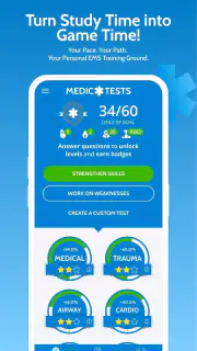 MedicTests 2026 EMS Education screenshot 1