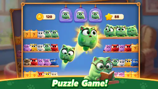 Meow Sort-Color Puzzle Master screenshot 8