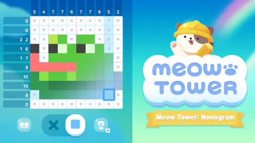 Meow Tower: Nonogram (Offline) screenshot 5