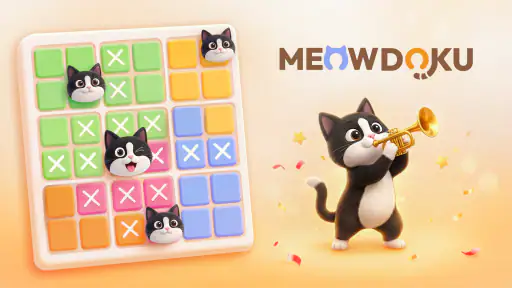 Meowdoku: Brain Puzzle Games screenshot 1