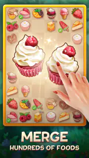 Merge Inn - Cafe Merge Game screenshot 1