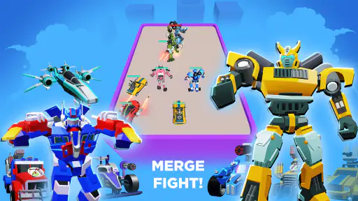 Merge Robot Master: Car Games screenshot 6