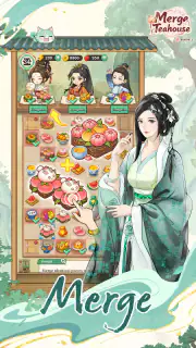 Merge Teahouse screenshot 3