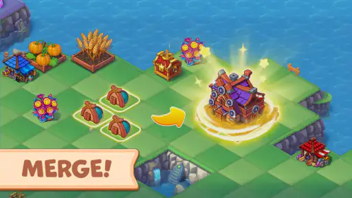 Mergest Kingdom: Merge game screenshot 1