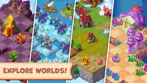 Mergest Kingdom: Merge game screenshot 2
