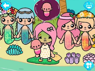Mermaid Games: Princess Salon screenshot