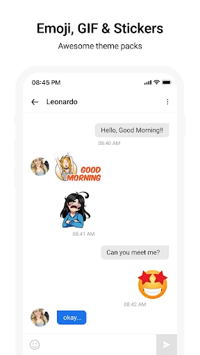 Messages screenshot