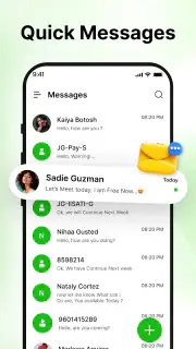 Messages Home: SMS Texting App screenshot 2