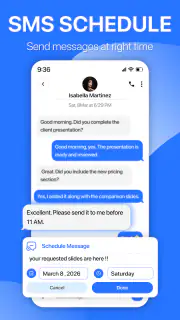 Messages - SMS, Text, Launcher screenshot 6