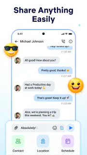 Messages: Text SMS Home screenshot 2