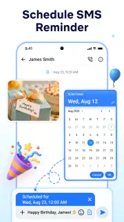 Messages: Text SMS Home screenshot 3
